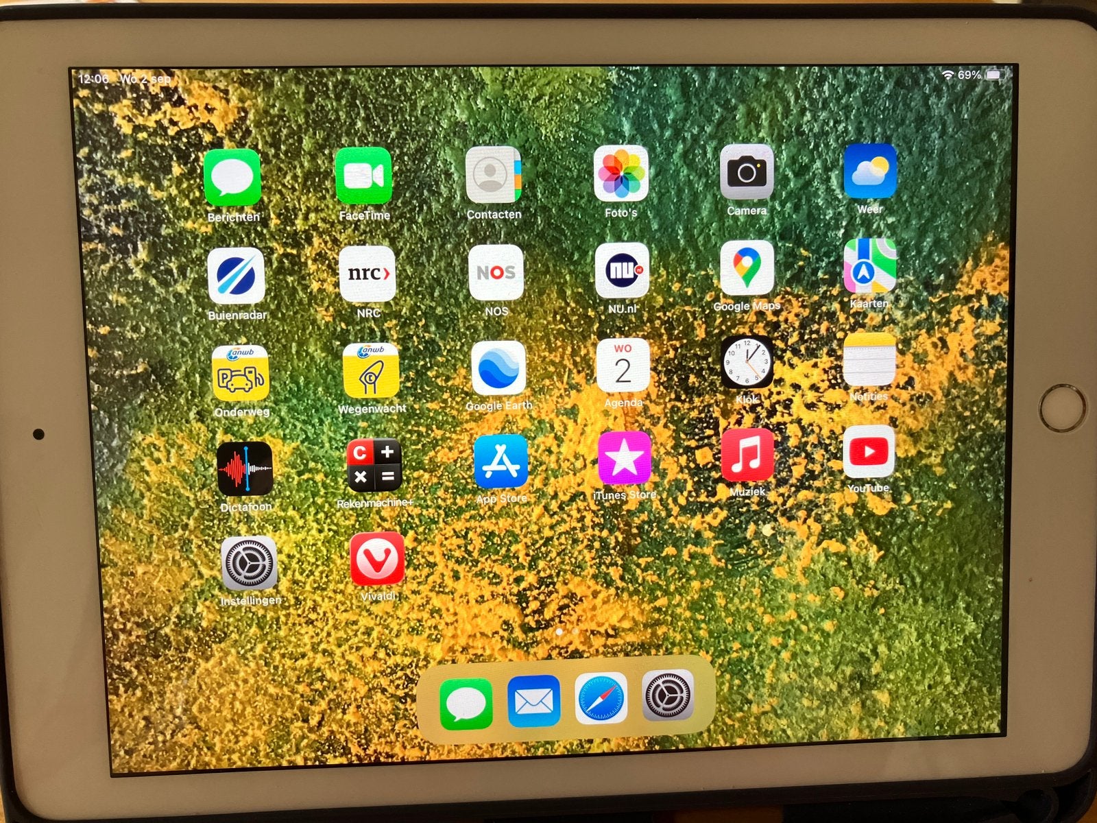Apple ipad 6 zilver ( 2018) , 128 GB, 9,7 inch, Ophalen, Gebruikt, Apple iPad, 128 GB