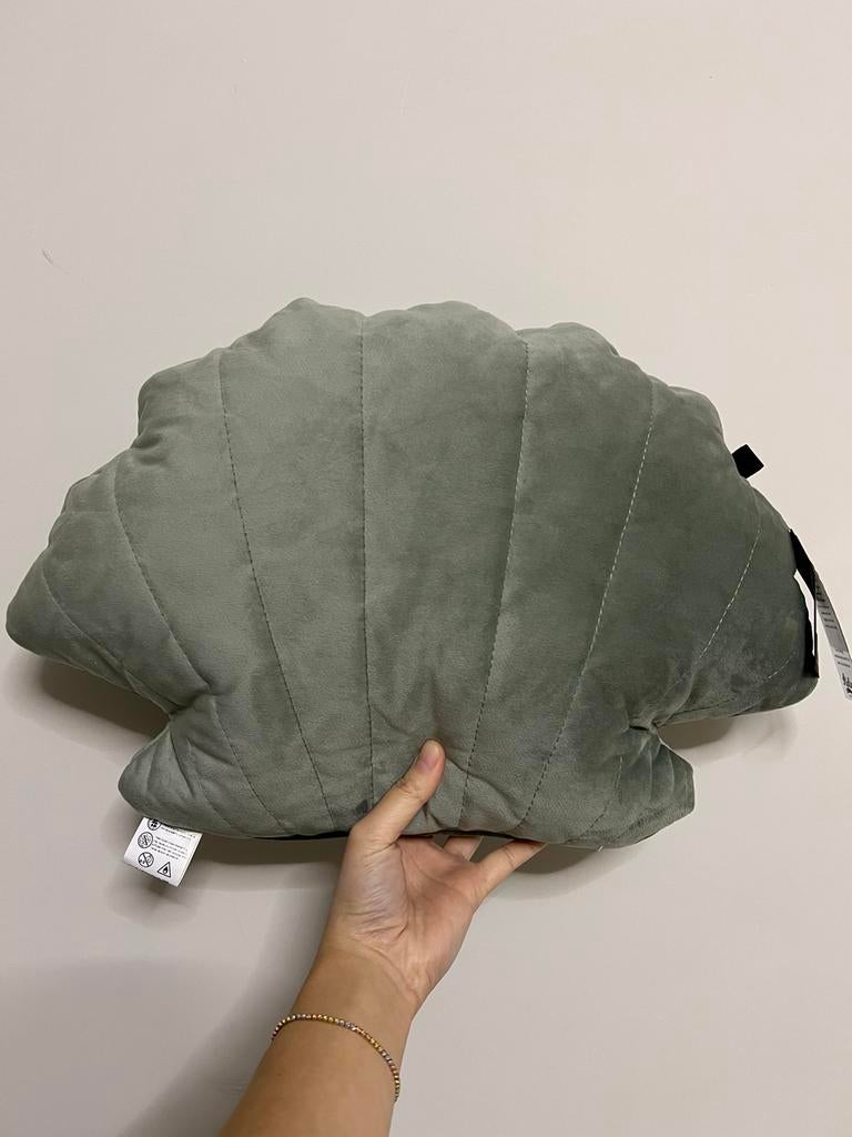 Sea Shell kussen - Soft Green (NIEUW), Ophalen of Verzenden, Nieuw, Kleed of Kussen