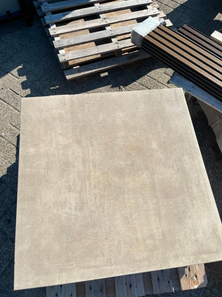 Keramische tuintegel, 80x80x3, goedkope tuintegels, Tuin en Terras, Tegels en Klinkers, Keramiek, Nieuw, Terrastegels, 5 tot 10 m²