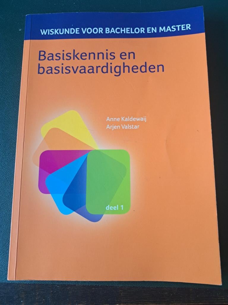 Wiskunde voor Bachelor en Master, Gelezen, Anne Kaldewaij, Arjen Valstar, Niet van toepassing, Ophalen of Verzenden