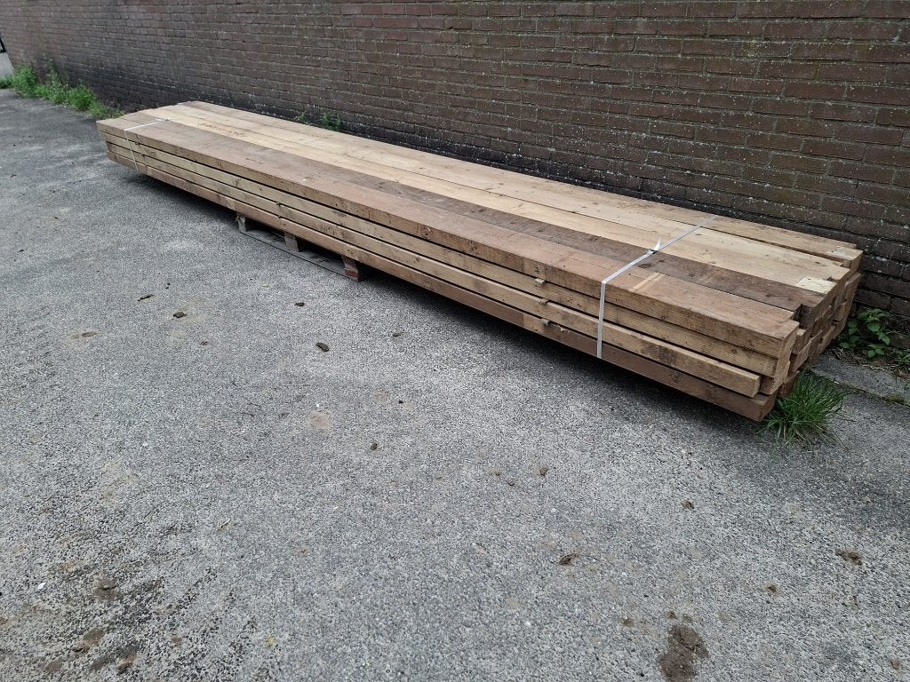Nette balken verschillende grote maten vanaf €1/m, Doe-het-zelf en Verbouw, Hout en Planken, Ophalen, Gebruikt, Balk, Vuren