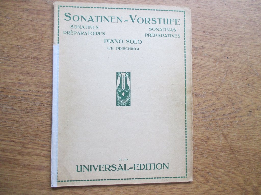 SONATINEN VORSTUFE - 15 TITELS VOOR PIANO, Gebruikt, Klassiek, Ophalen of Verzenden, Artiest of Componist