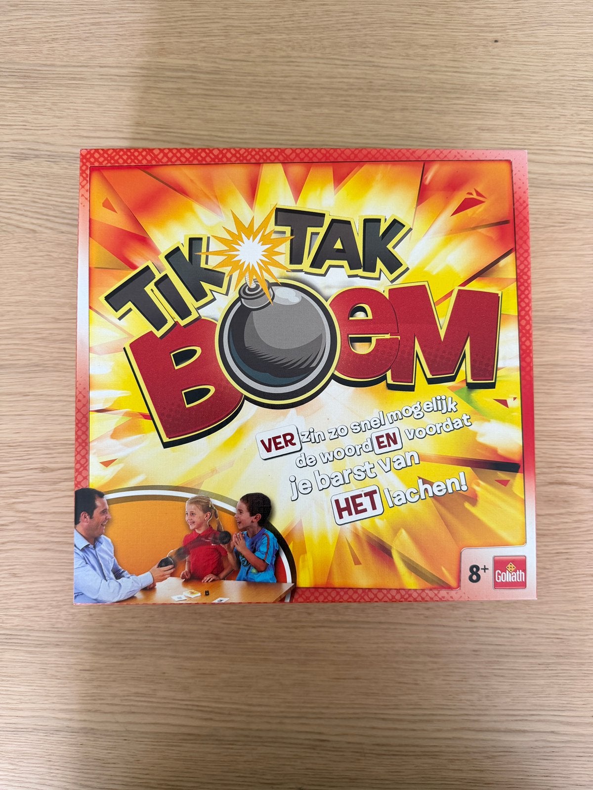 Als nieuw spel Tik Tak Boem!!!, Ophalen of Verzenden, Zo goed als nieuw
