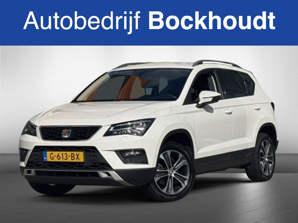 SEAT Ateca 1.5 TSI St | Standkachel | Camera | AppleCarplay, 4 cilinders, 150 pk, Ateca, Wit