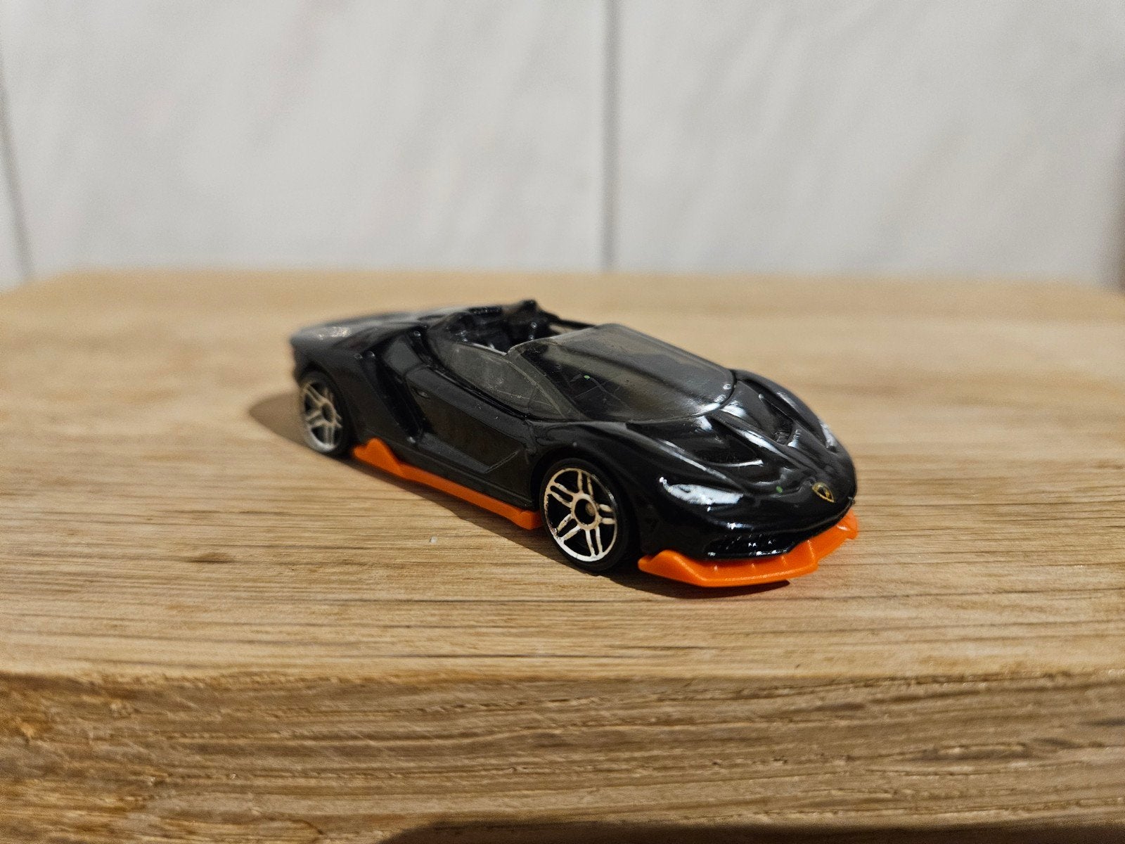 Hotwheels Hot Wheels 2016 Lamborghini Centenario Roadster Zw, Ophalen of Verzenden, Zo goed als nieuw, Auto