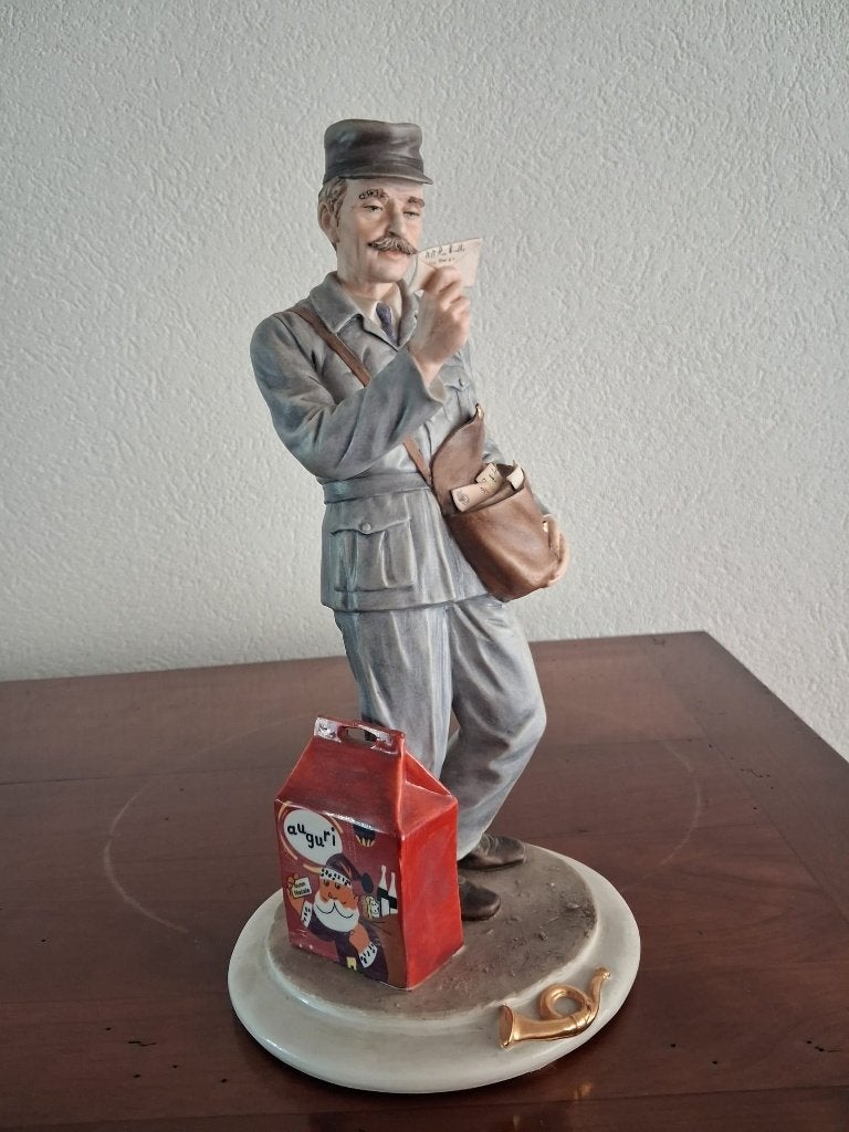 beeld postbode, Ophalen, Gebruikt, Mens