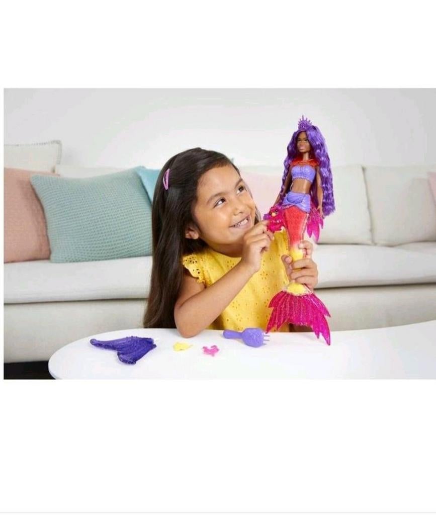 Barbie Zeemeermin Power Brooklyn Pop met Accessoires, Kinderen en Baby's, Speelgoed | Poppen, Barbie, Nieuw, Ophalen of Verzenden