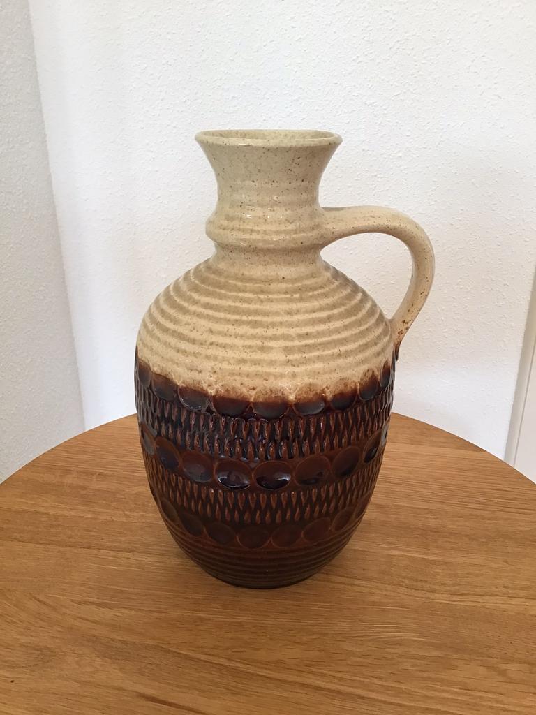 Vintage West Germany vaas, model 77 30, Ophalen of Verzenden, Zo goed als nieuw, Overige kleuren