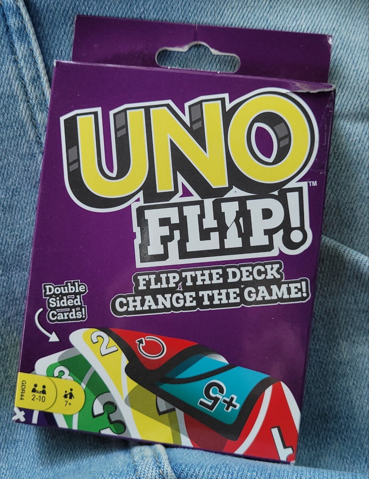 uno flip! kaartspel Mattel, Ophalen of Verzenden, Zo goed als nieuw, Mattel