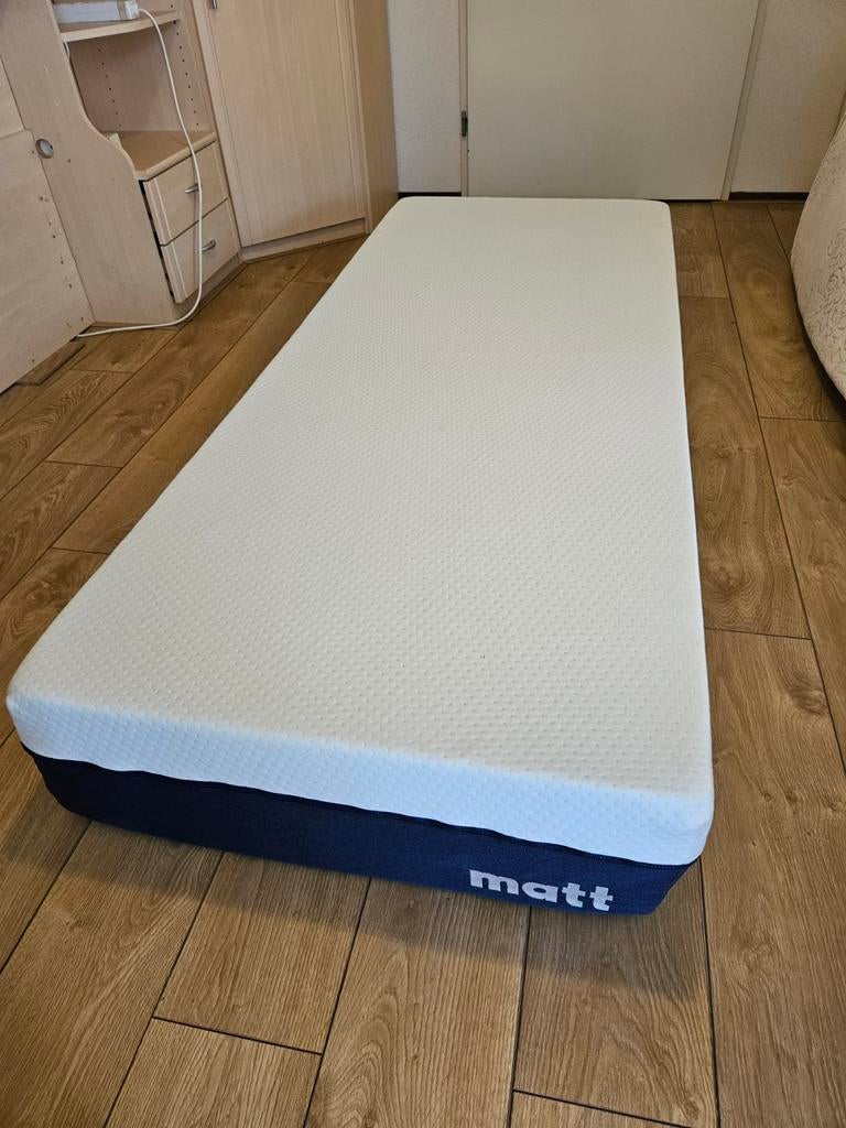 Matt Sleeps matras 80x200 cm - Zo goed als nieuw, Huis en Inrichting, Slaapkamer | Matrassen en Bedbodems, Ophalen, Eenpersoons