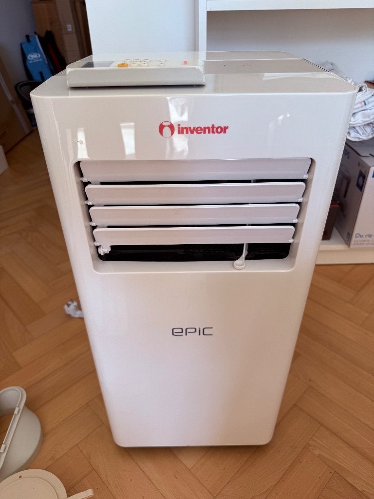 Portable air conditioner Inventor, Witgoed en Apparatuur, Airco's, Gebruikt, Mobiele airco, Minder dan 60 m³, 3 snelheden of meer