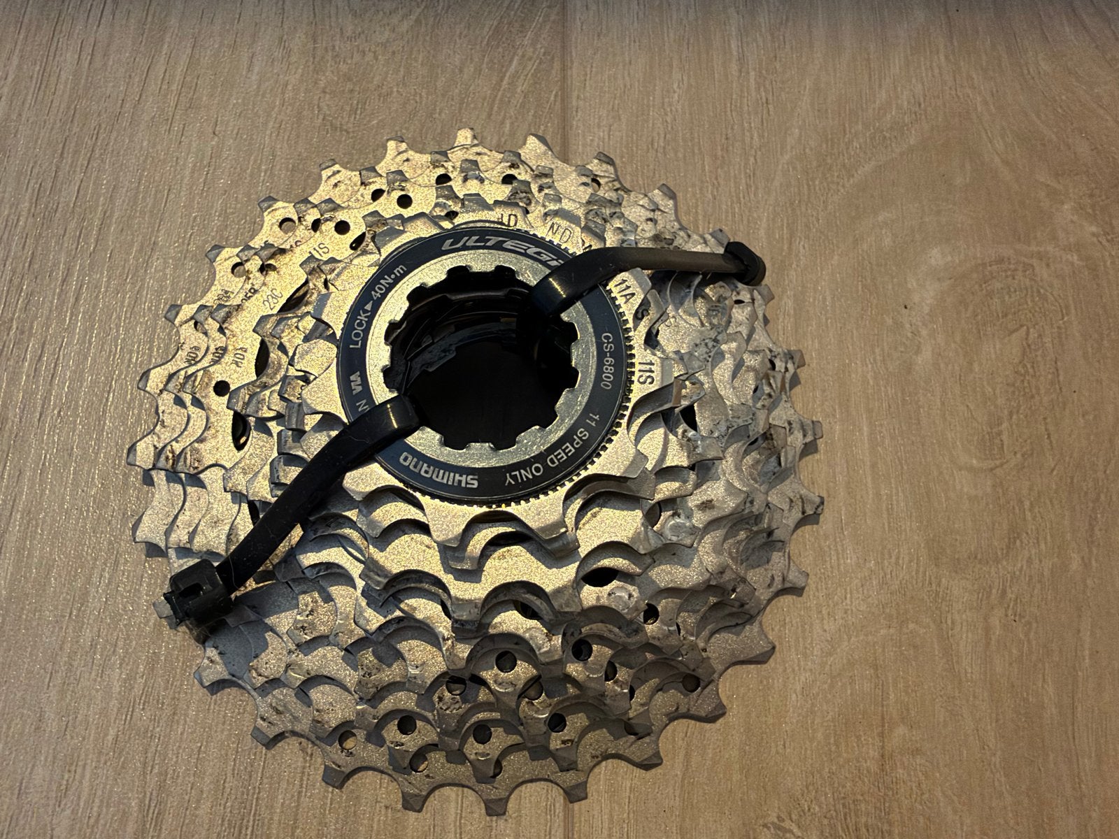 Shimano Ultegra CS-6800 11-28T 11 speed cassette, Gebruikt, Overige materialen, Ophalen of Verzenden, Derailleur of Ketting