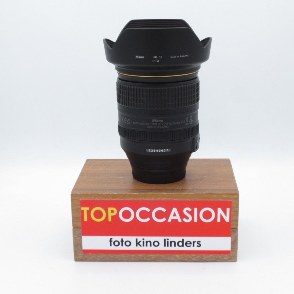 OCCASION: Nikon (F-Mount) AF-S 24-120mm F4 G ED N VR, Audio, Tv en Foto, Fotografie | Lenzen en Objectieven, Gebruikt, Nikon F-mount