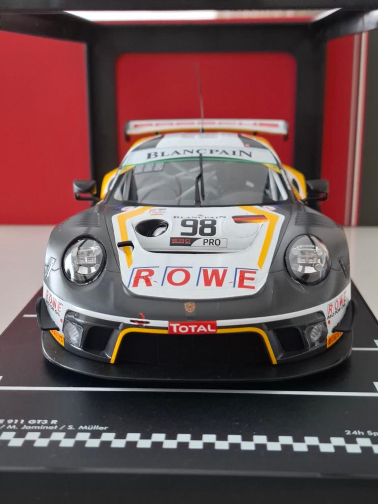 Ixo Porsche 911gt3r., Ophalen of Verzenden, Zo goed als nieuw, Auto, Overige merken