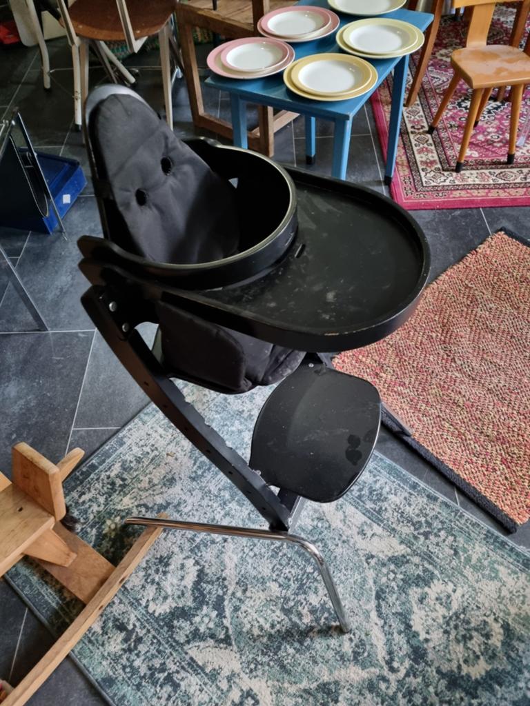 Vintage design tafelstoel kinderstoel, Ophalen of Verzenden, Overige typen