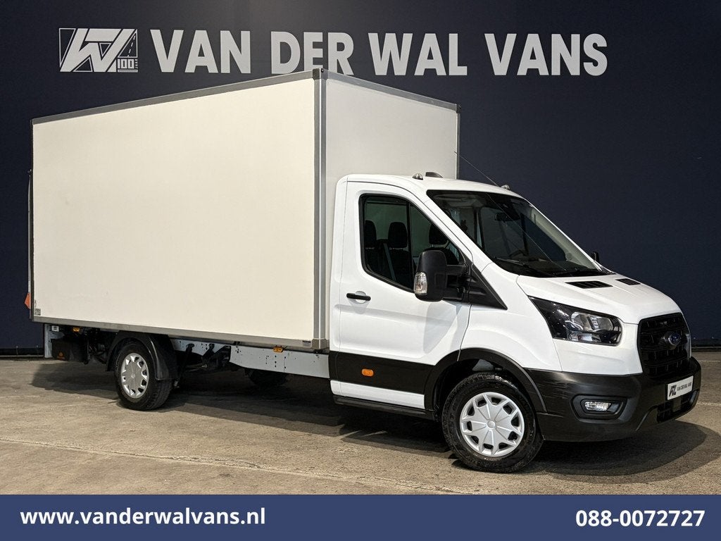 Ford Transit 2.0 TDCI 130pk Bakwagen Laadklep Euro6 Airco |, Auto's, Bestelauto's, 4 cilinders, 2500 kg, Wit, 11 km/l