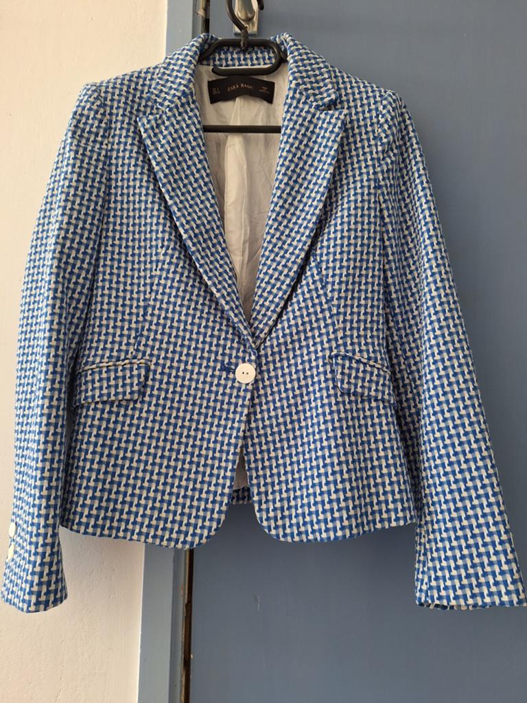 Chique blazer Zara maat 36/S, Ophalen of Verzenden, Zo goed als nieuw, Maat 36 (S), Zwart