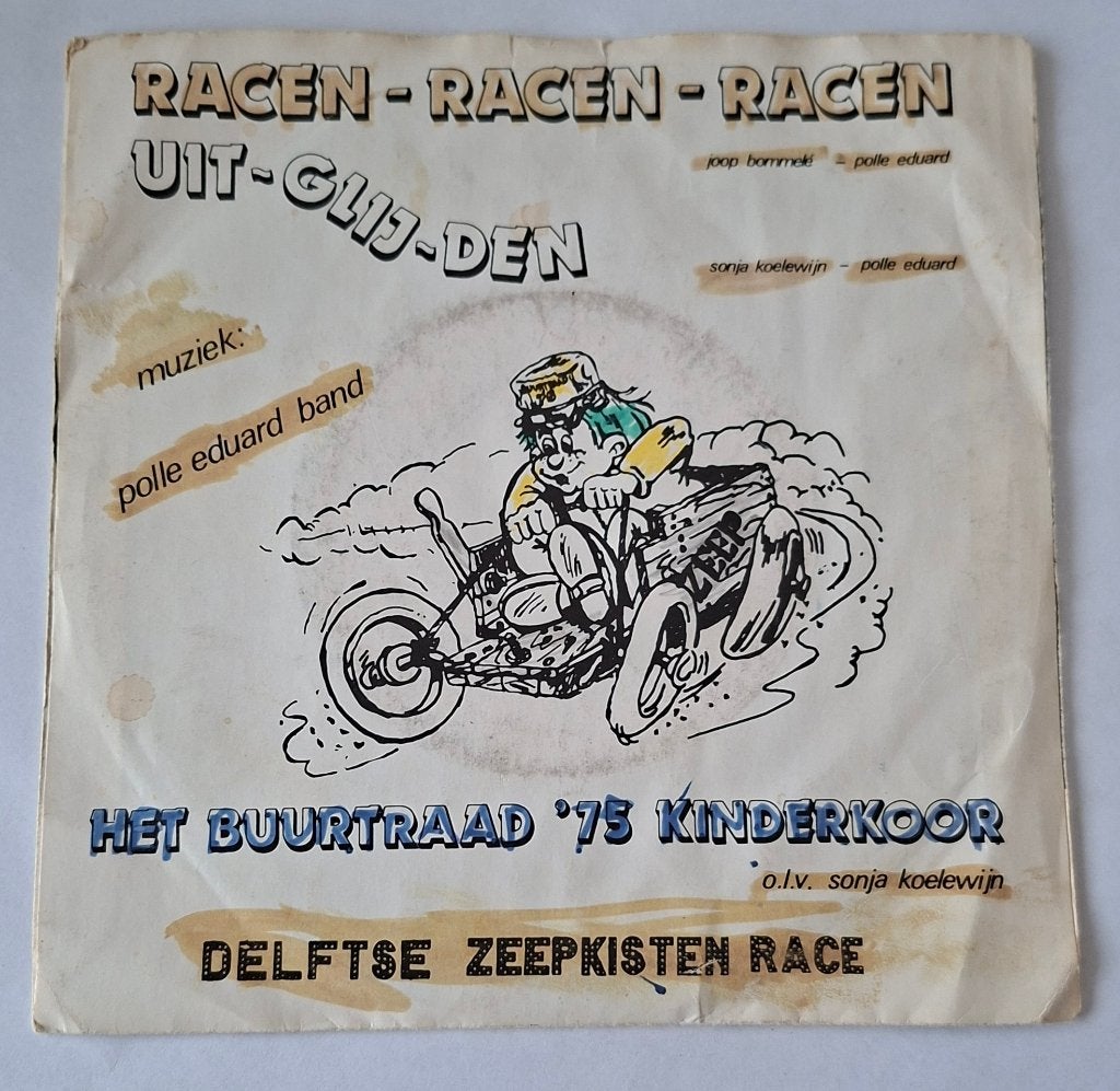Het Buurtraad '75 kinderkoor - Racen racen racen, Gebruikt, Ophalen of Verzenden, Overige typen, Nederlandstalig