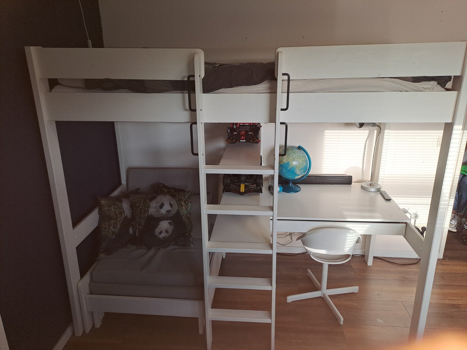 Hoogslaper Robin, Ophalen, Eenpersoons, Zo goed als nieuw, 90 cm