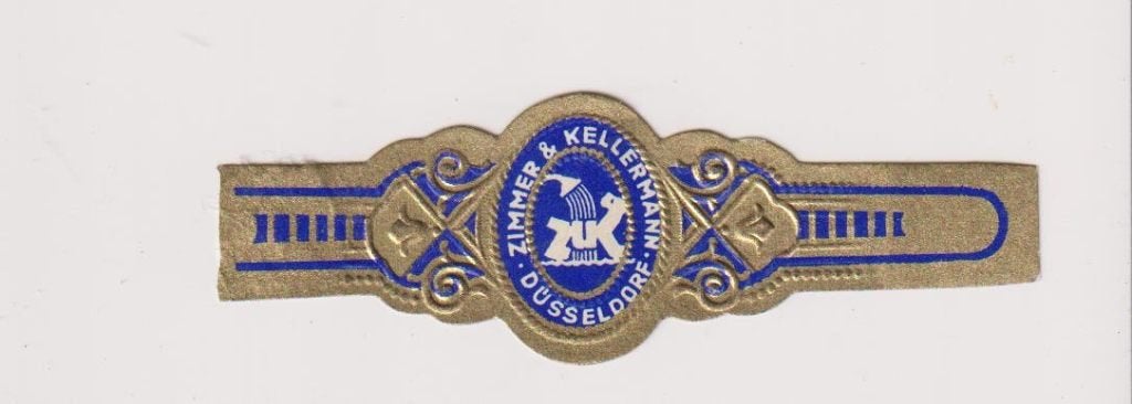 sigarenbanden - ZIMMER & KELLERMANN, Ophalen of Verzenden, Gebruikt, Sigarenbandjes