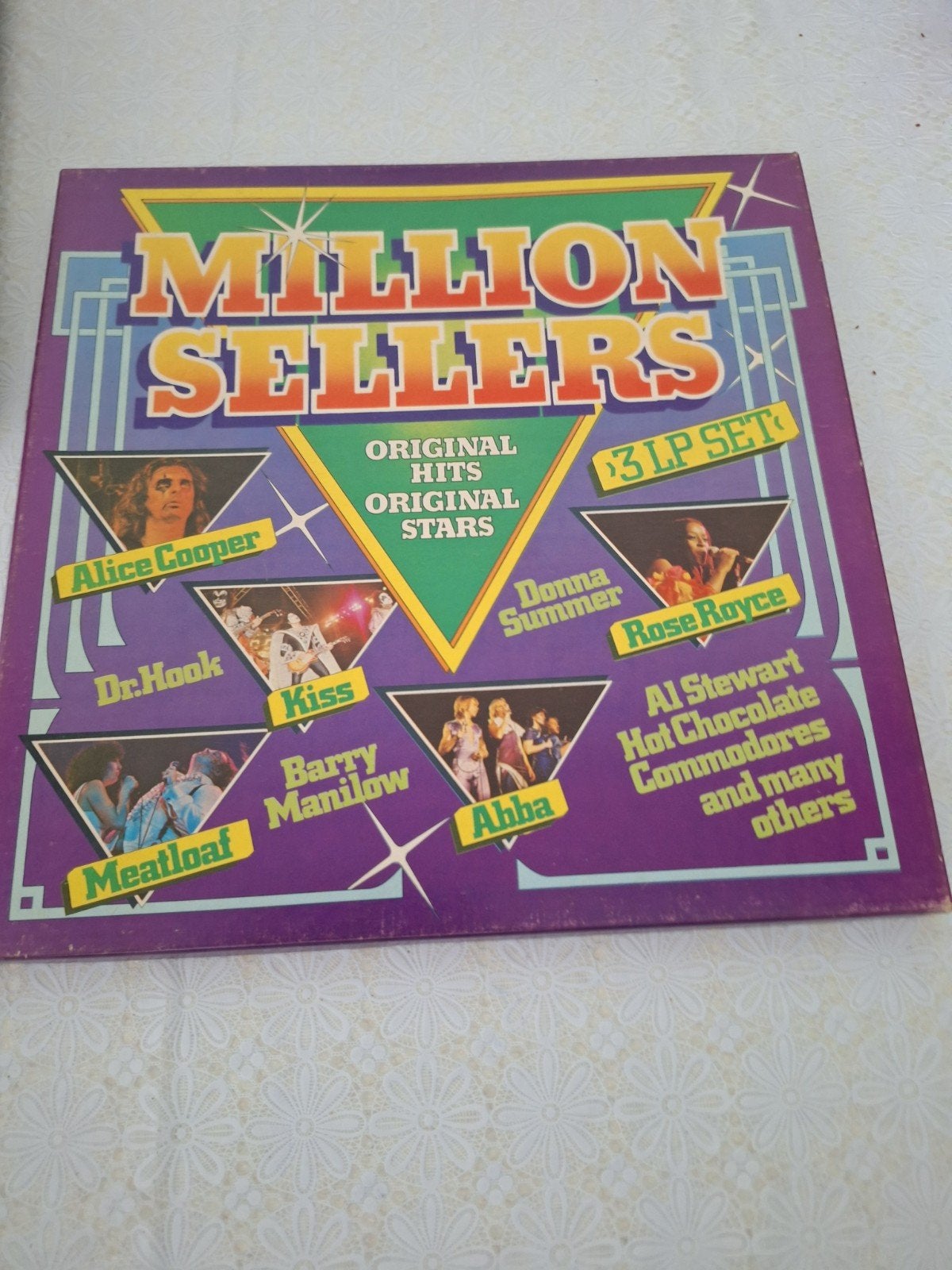 Million Sellers - Original Hits Original Stars (3 LP Set), Cd's en Dvd's, LP, Gebruikt, Pop, Ophalen of Verzenden