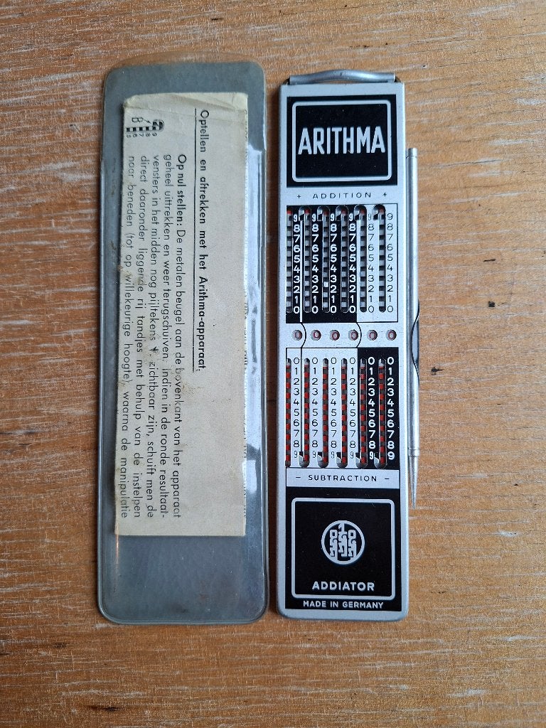 Arithma Addiator, Ophalen of Verzenden