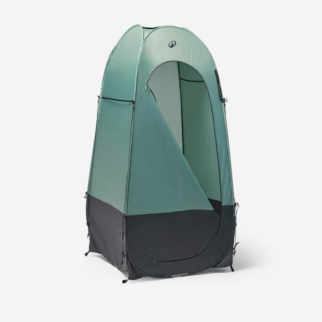 Decathlon Douchetent - Als nieuw, Caravans en Kamperen, Ophalen of Verzenden, Zo goed als nieuw, Tot en met 2