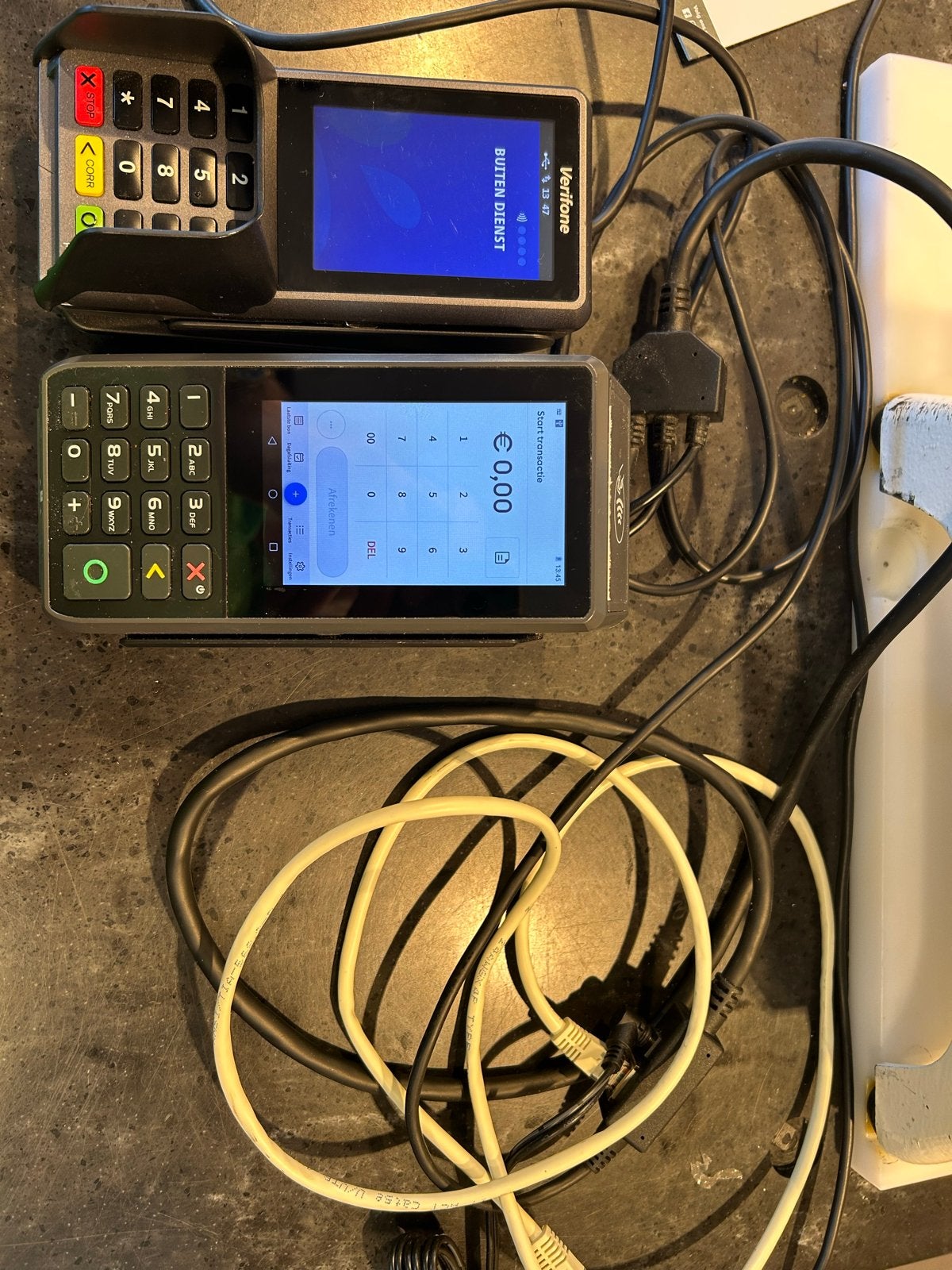 Verifone P400 en CCV A80 pinautomaat, Ophalen, Overige typen