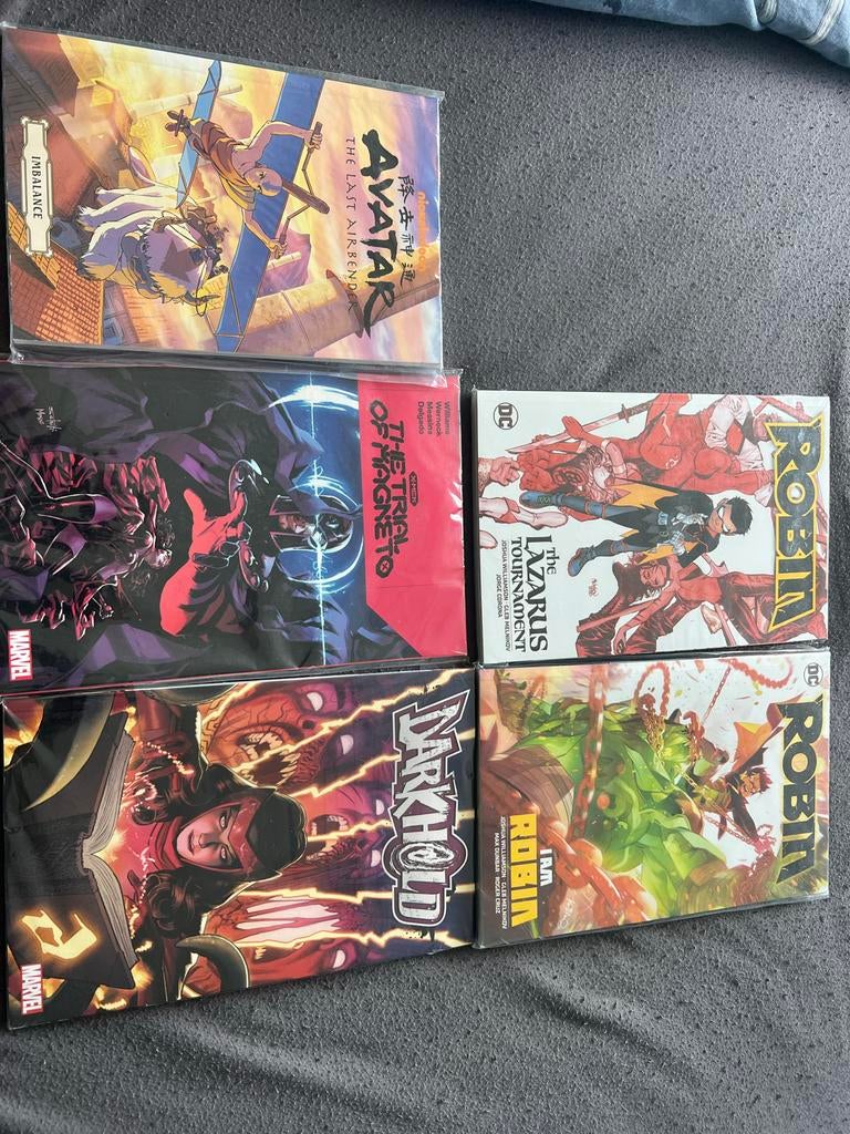 DC, Marvel & Avatar Comics: Robin, Magneto, Darkhold, Boeken, Meerdere comics, Ophalen of Verzenden, Nieuw, Amerika