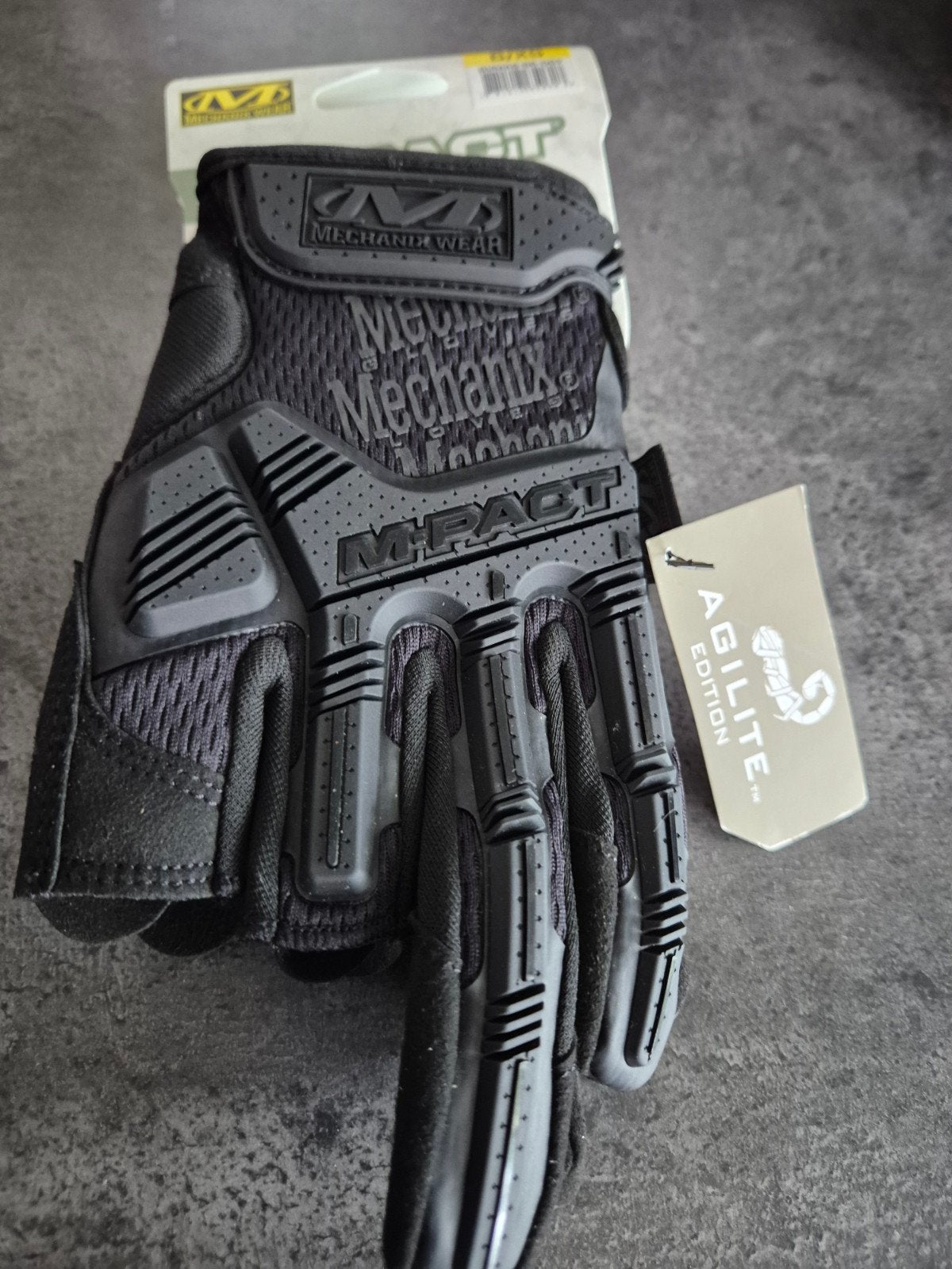 Mechanix Wear M-Pact Agilite Edition Handschoenen Zwart, Ophalen of Verzenden, Nieuw
