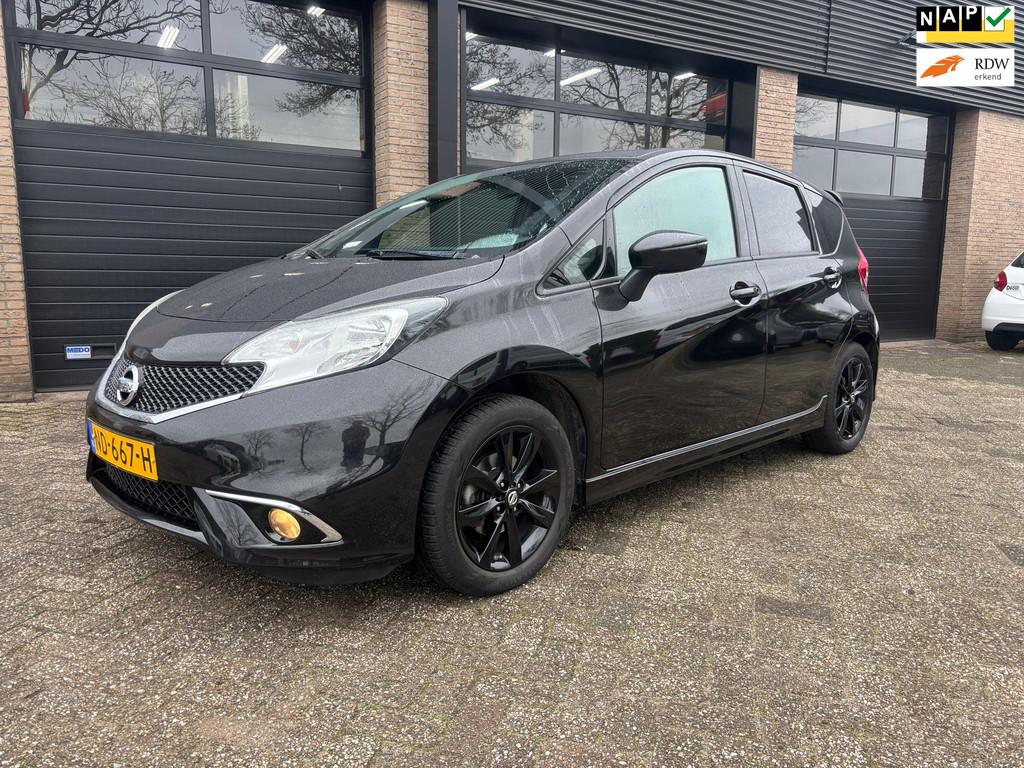 Nissan Note 1.2 Black Edition Trekhaak, Auto's, Nissan, Bedrijf, Te koop, Note, ABS, Airbags, Airconditioning, Bluetooth, Boordcomputer