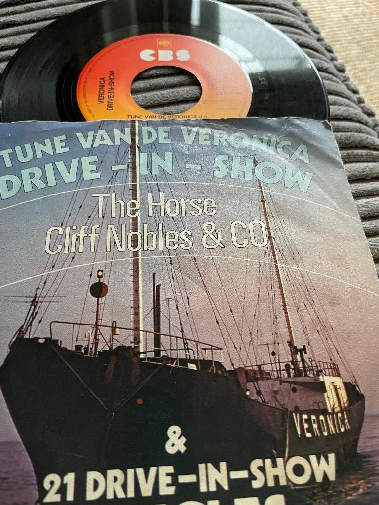 veronica tune jingles single, Cd's en Dvd's, Ophalen of Verzenden, Zo goed als nieuw, 7 inch, Nederlandstalig