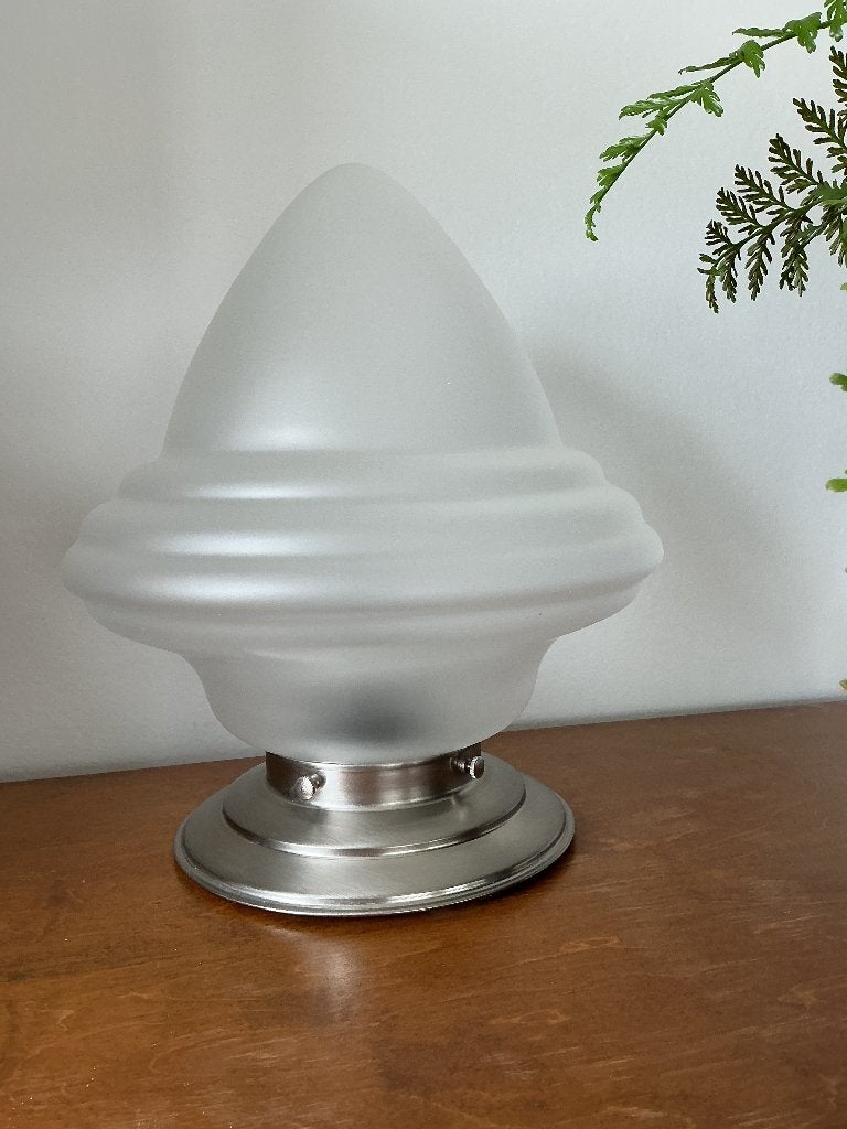 lamp plafond art deco stijl, Ophalen