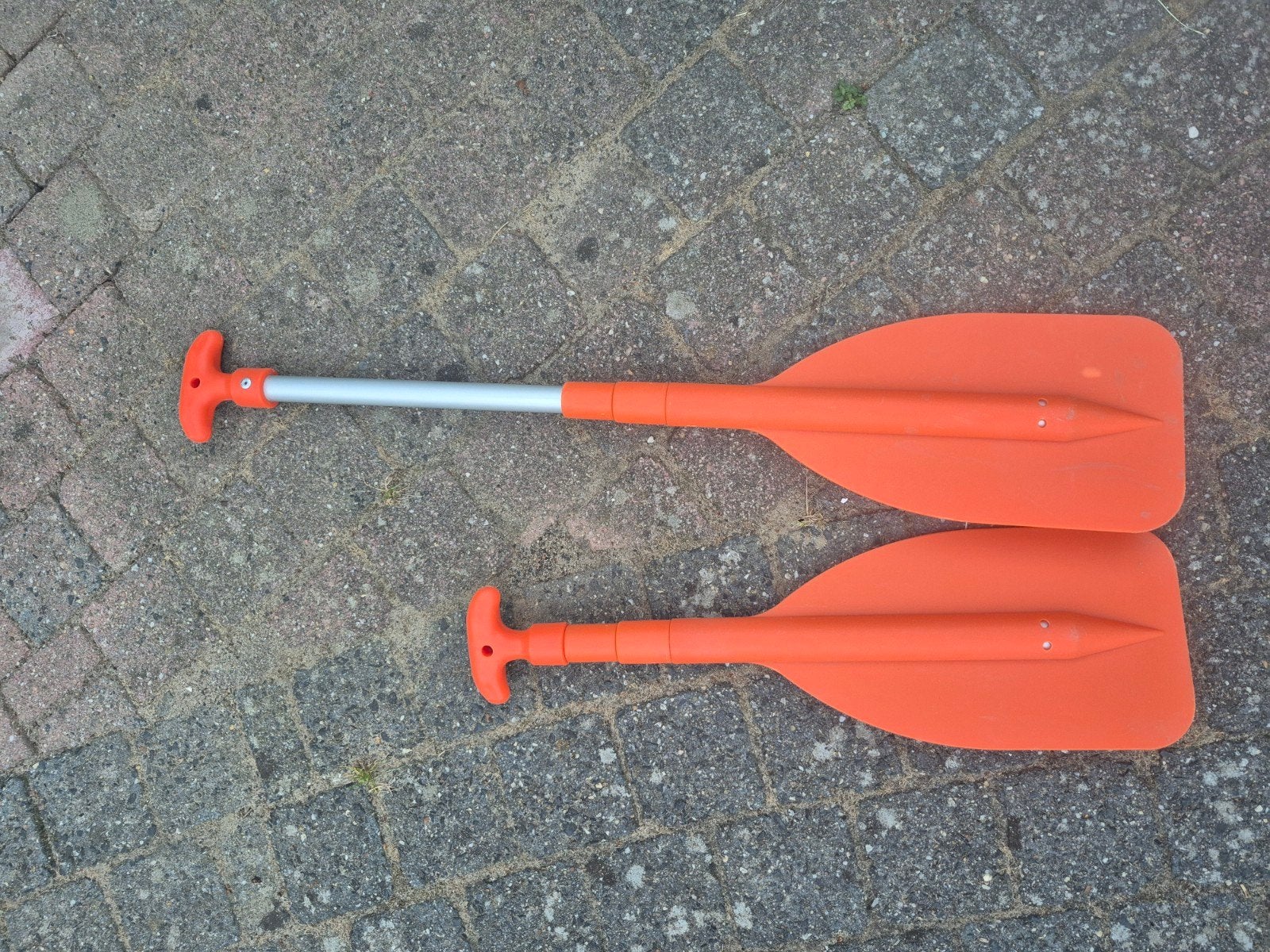 Inschuifbare peddel voor SUP of kajak, Ophalen