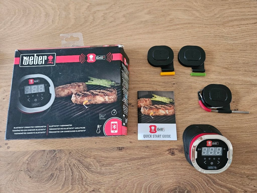 Weber iGrill2 ZONDER kerntemperatuur probe, Ophalen of Verzenden, Gebruikt, Weber