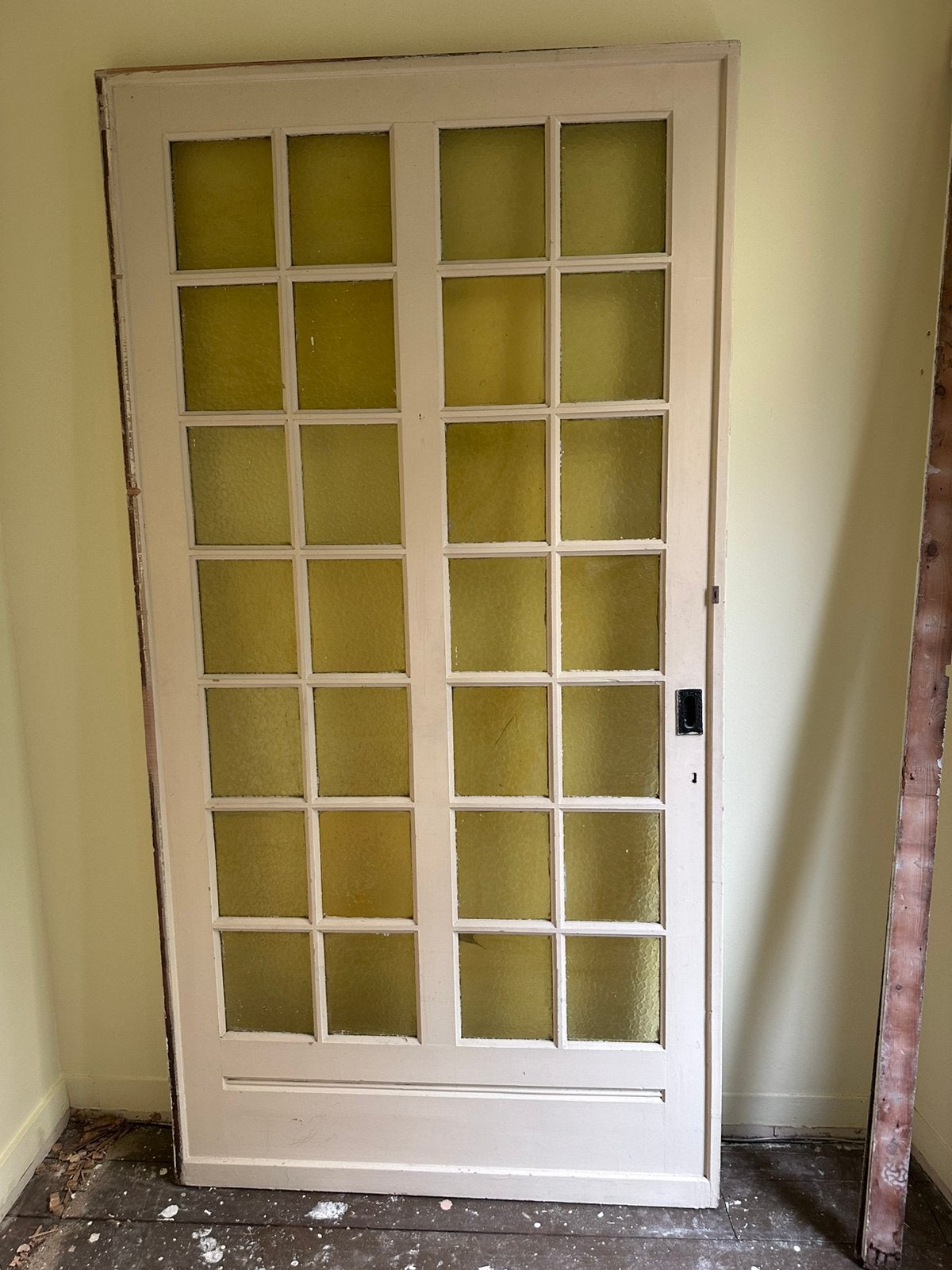Schuifdeur monumentaal glas, Ophalen, Binnendeur, Schuifdeur, 120 cm of meer