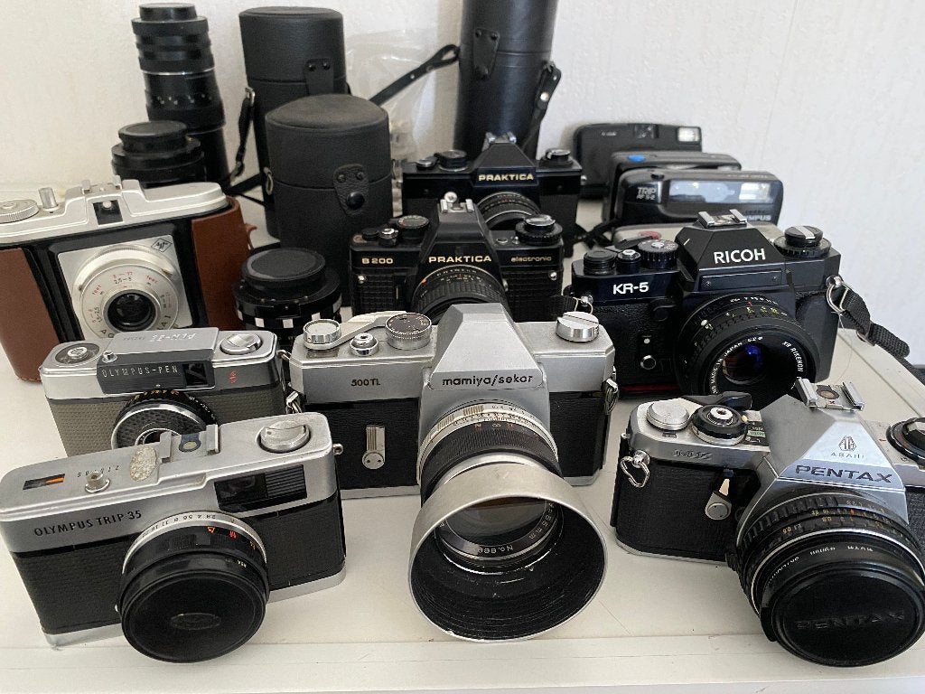 Camera;s te koop aangeboden, Ophalen, Gebruikt, Overige
