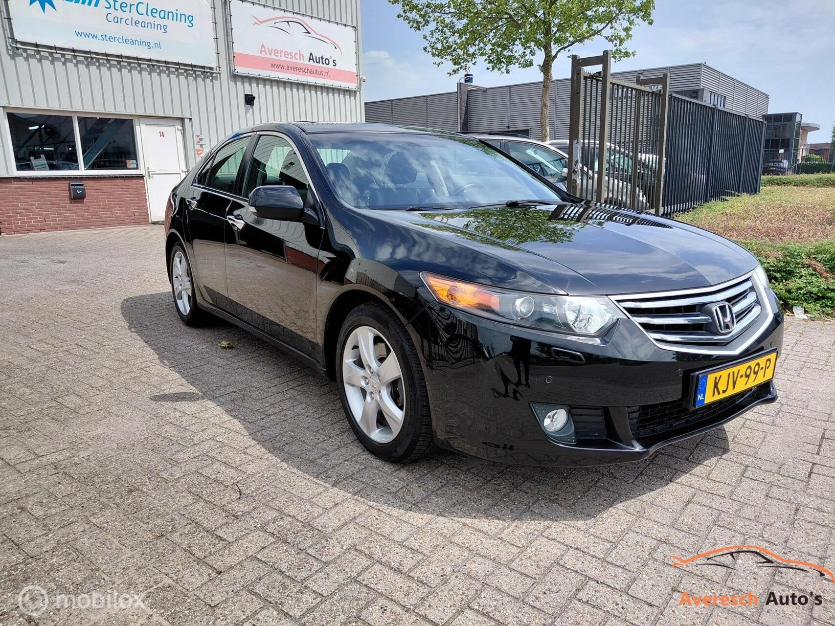 Honda Accord 2.4i Executive Automaat, Auto's, Gebruikt, Zwart, Zwart, Bedrijf