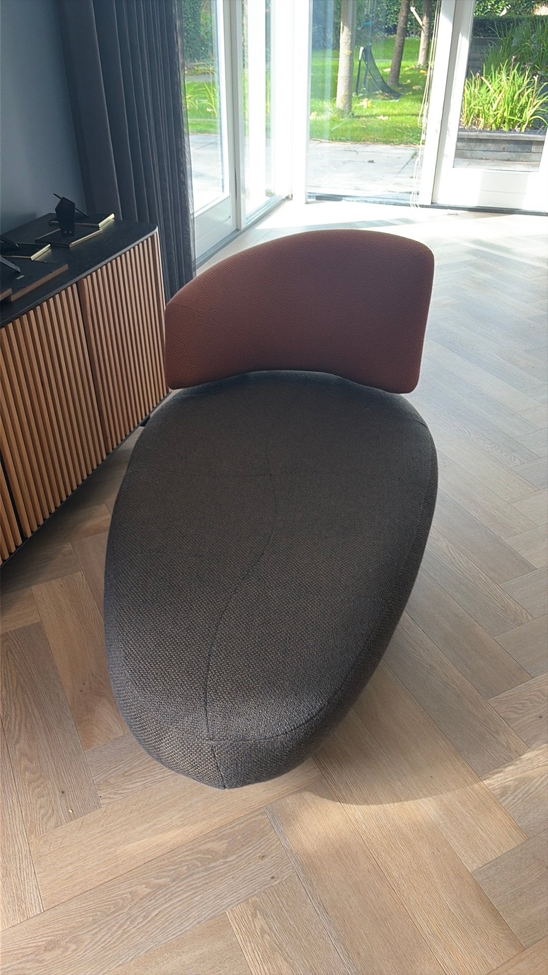 Leolux kiko moments seat, Ophalen, Zo goed als nieuw, Stof, 50 tot 75 cm