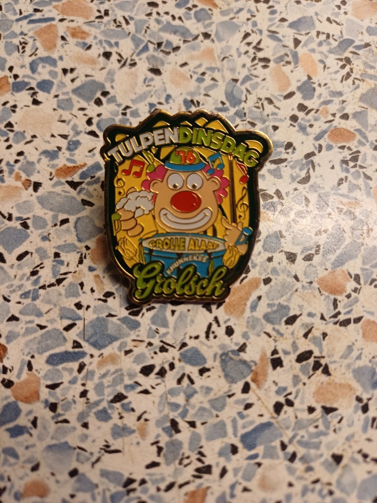 Verzamelspeld Tulpendinsdag Grolle - Grolsch & Knunnekes, Ophalen of Verzenden, Nieuw, Figuurtje, Button