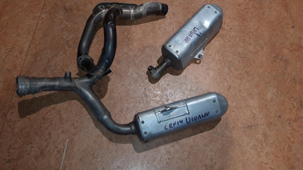 uitlaat Honda CRF450 (2013-2014) uitlaatdempers Honda CRF450, Ophalen of Verzenden, ,, ,, ,