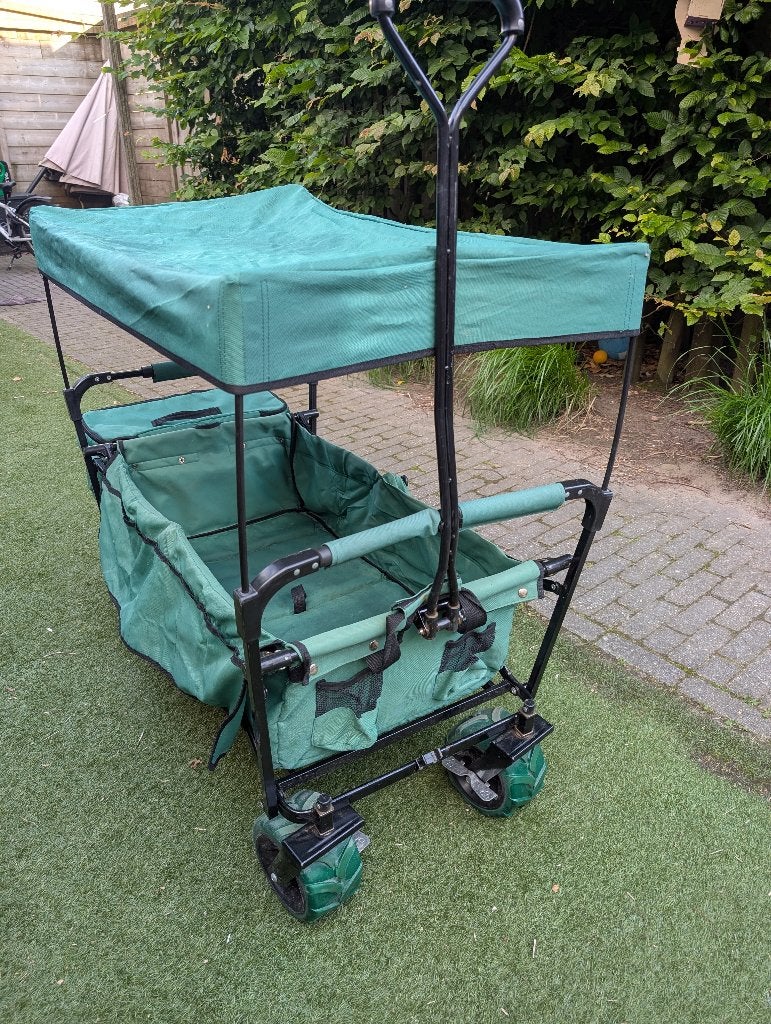 Waldbeck bolderkar green supreme, Caravans en Kamperen, Ophalen, Opvouwbaar, Gebruikt