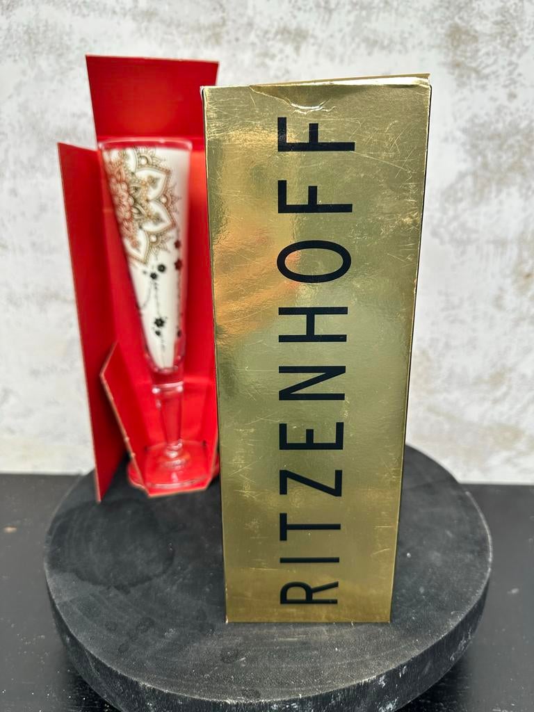 Ritzenhoff Champagneglas - Mandala Design, Nieuw, Ophalen of Verzenden, Meerkleurig, Overige merken