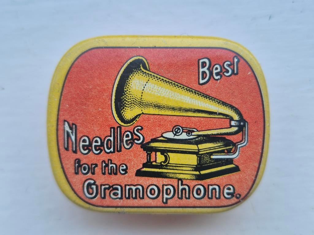 Grammofoon naalden blikje Best needles for Gramophone, Verzamelen, Blikken, Ophalen of Verzenden, Overige
