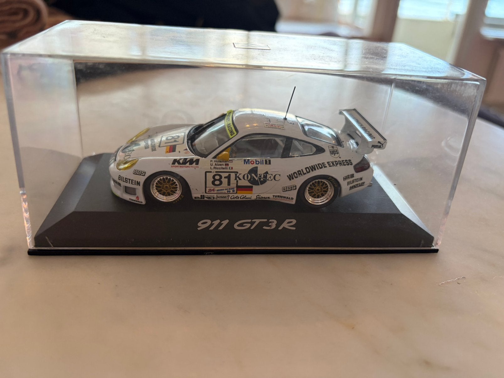 Minichamps Porsche 911 GT3 R #81 Manthey Racing – Modelauto, Ophalen of Verzenden, Zo goed als nieuw