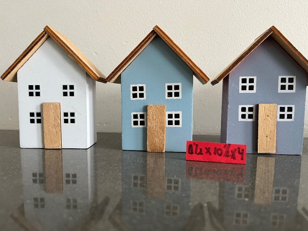 Massief houten huisjes, Ophalen of Verzenden, Zo goed als nieuw, Hout