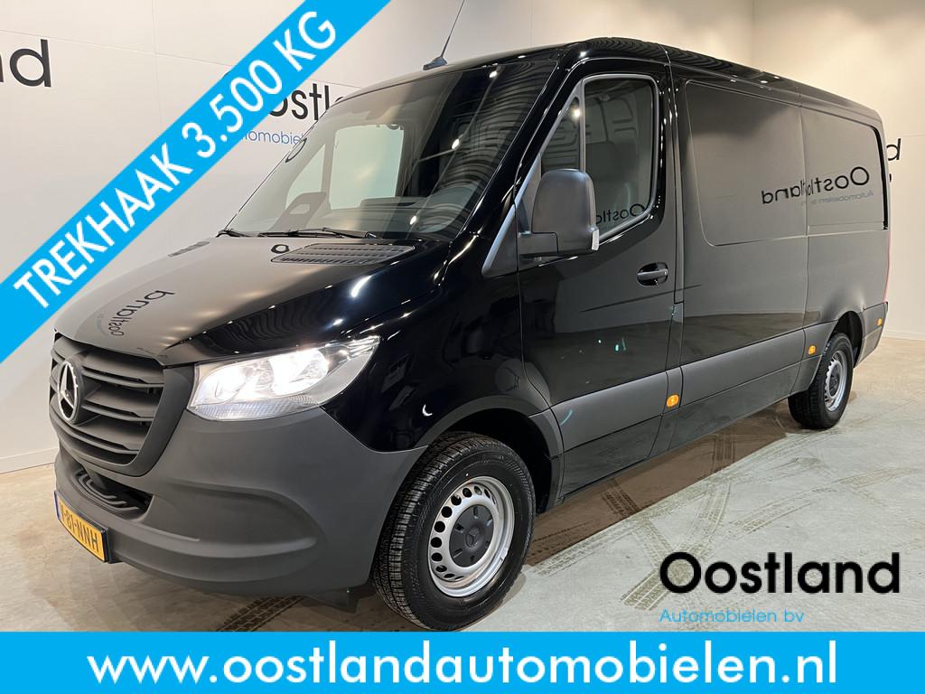 Mercedes-Benz Sprinter 317 CDI L2 Pro RWD / Euro 6 / Trekhaa, Gebruikt, 4 cilinders, Start-stop-systeem, Zwart