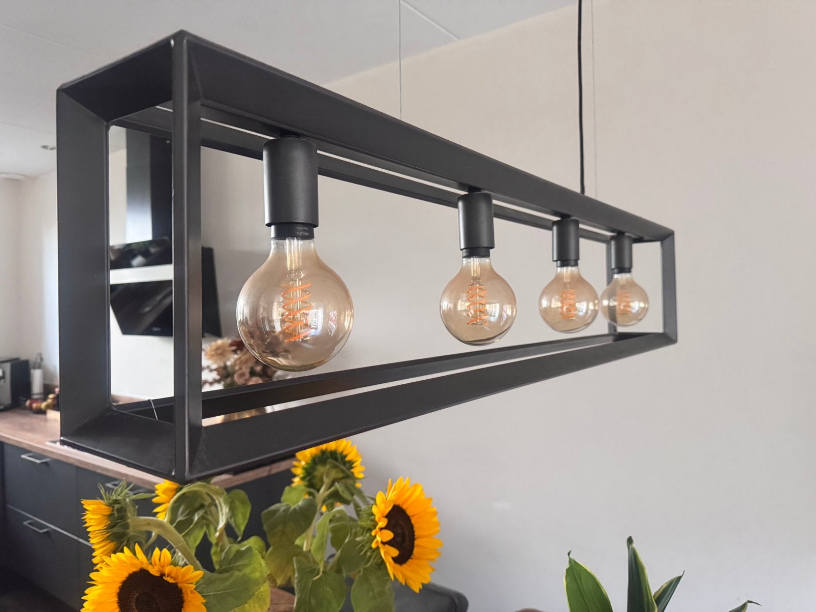 Eettafel lamp, Ophalen, Zo goed als nieuw