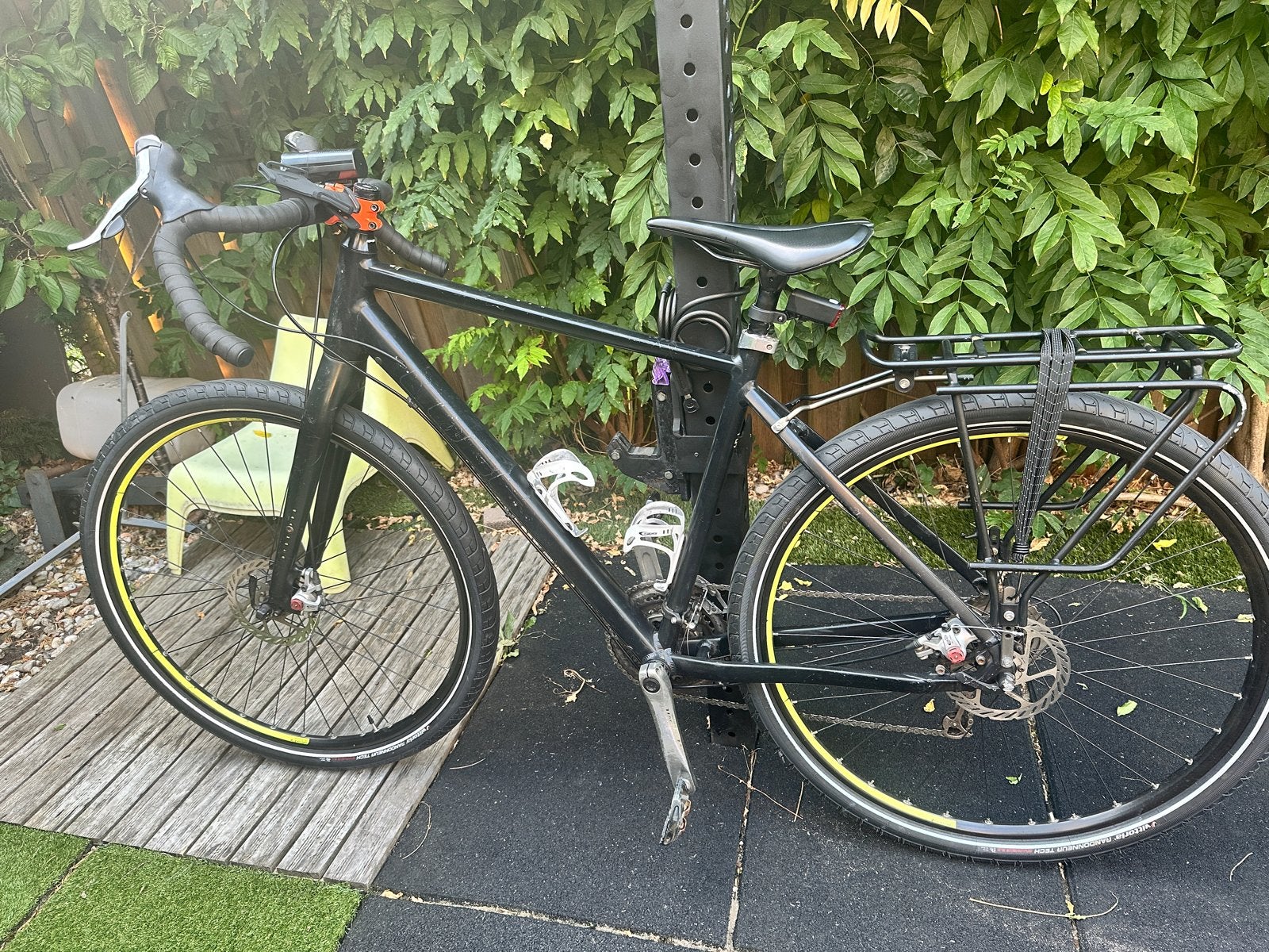 Volledig opgeknapte Cube Hyde Pro -  54cm, Gebruikt, Schijfrem, 53 tot 57 cm, Ophalen