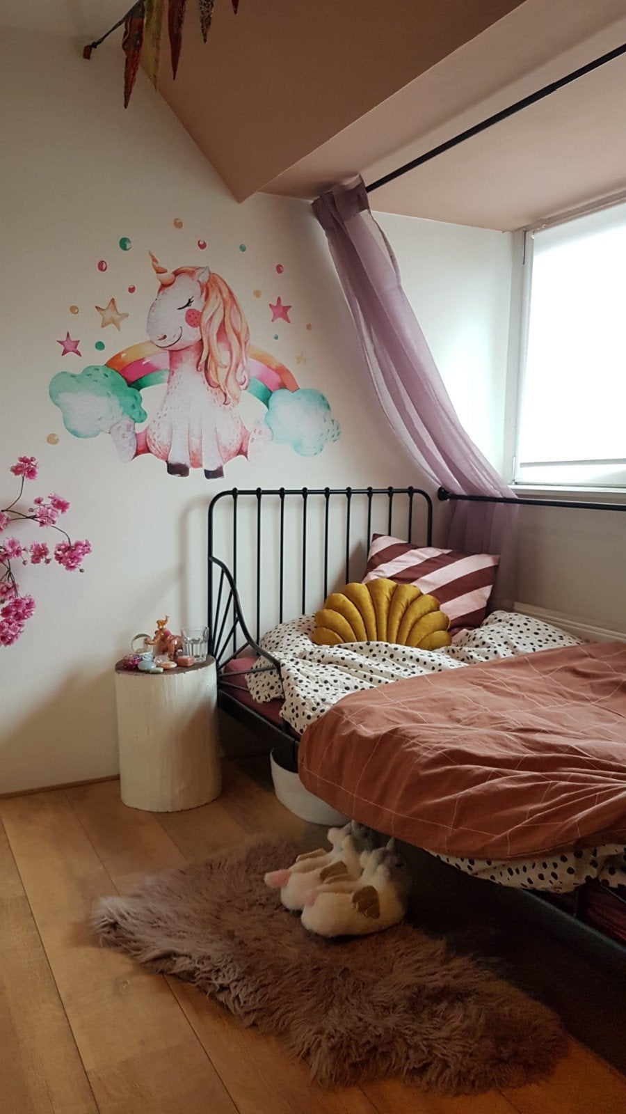Ikea Minnen meegroeibed - Zwart, Huis en Inrichting, Slaapkamer | Bedden, Ophalen, Eenpersoons, Zwart, 190 cm of minder